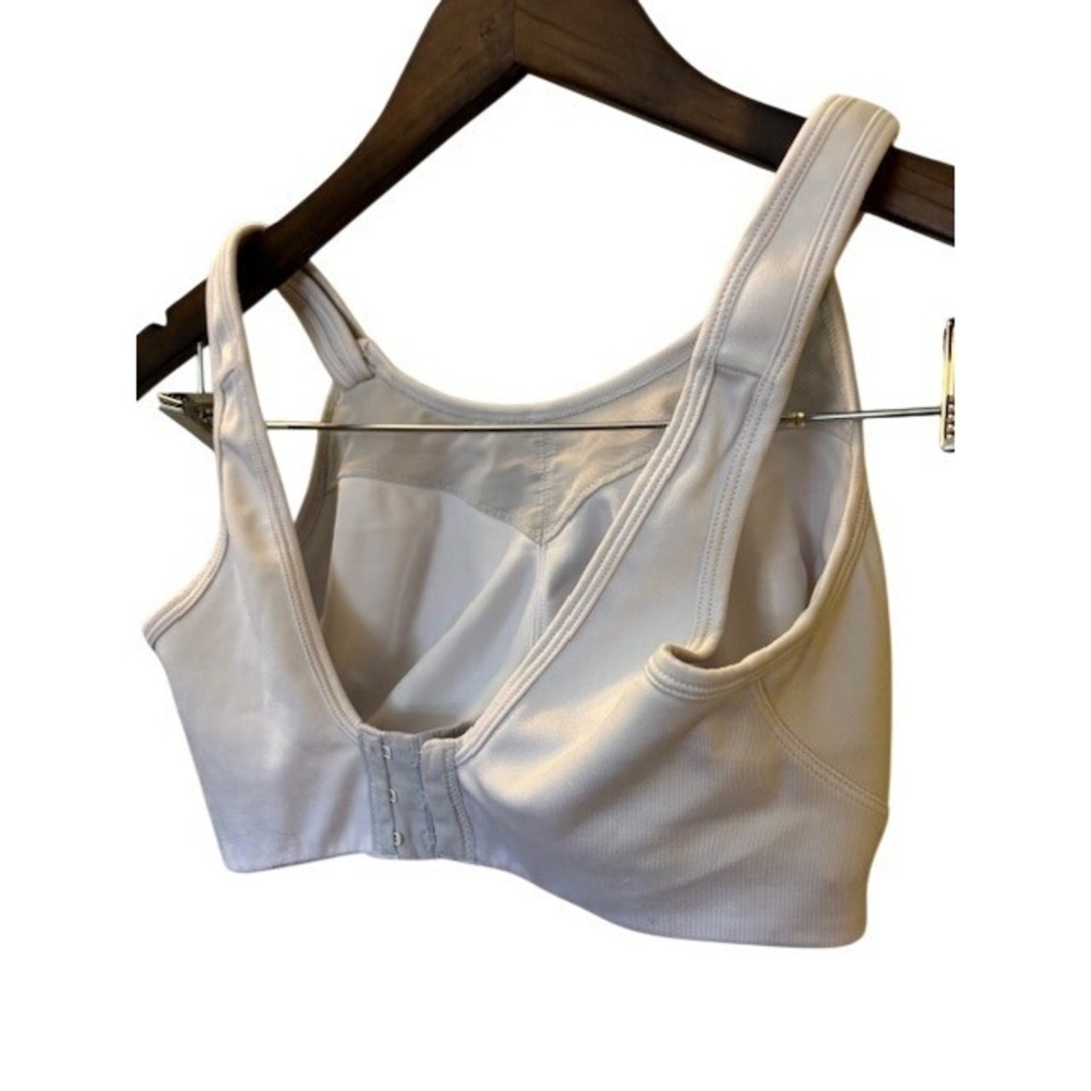 Moving Comfort White High Impact Sports Bra Adjustable Straps 34DD - Picture 3 of 4